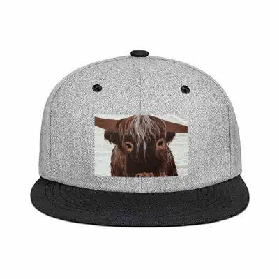 Bull - Red Bull Taurus Animals Buffalo Wild Flat Brim Hip Hop Hat