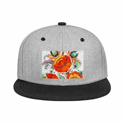 Living And Loving Flat Brim Hip Hop Hat