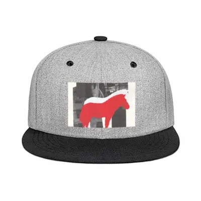 Wwf Przewalskis Horse Flat Brim Hip Hop Hat