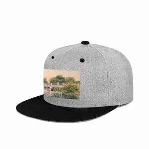 Bridge Over Canal Flat Brim Hip Hop Hat