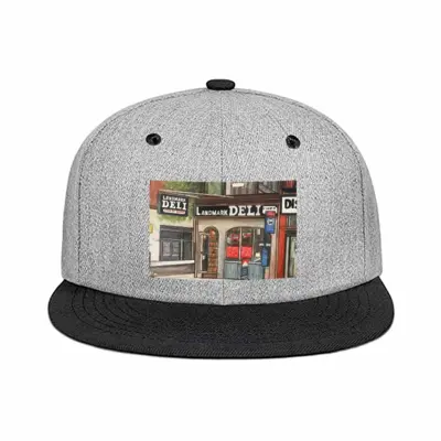 Landmark Deli New York City Flat Brim Hip Hop Hat