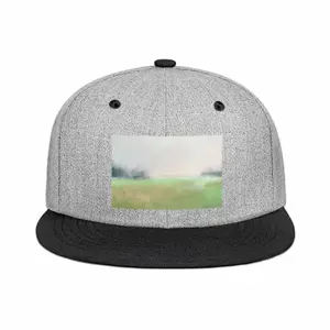 Where The Grass Is Always Green Flat Brim Hip Hop Hat