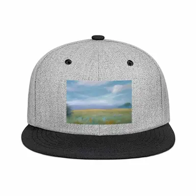 In The Meadow Flat Brim Hip Hop Hat