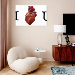 I Love You Canvas Decorative Painting (Multi-Size, Transverse)