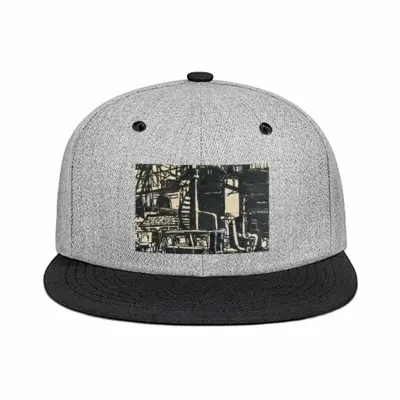 Gas Works Flat Brim Hip Hop Hat