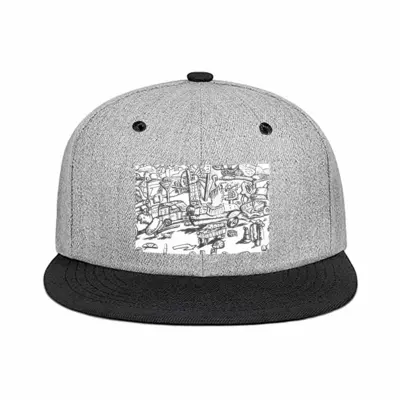 Battleground Flat Brim Hip Hop Hat