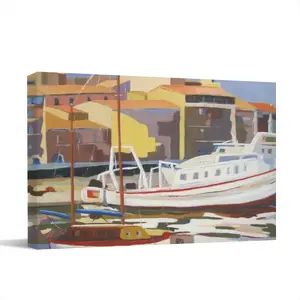 Sète The Navy Canvas Decorative Painting (Multi-Size, Transverse)