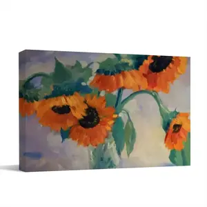 Sunflowers Canvas Decorative Painting (Multi-Size, Transverse)