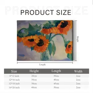 Sunflowers Canvas Decorative Painting (Multi-Size, Transverse)