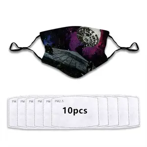 Supervisor Companion Face Mask With 10pcs Filters