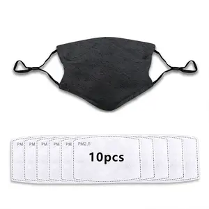 Black Ii Face Mask With 10pcs Filters