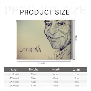 Bill Cosby Portrait Canvas Decorative Painting (Multi-Size, Transverse)