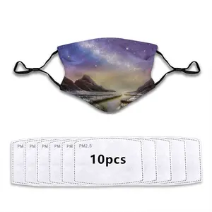 Reflection Face Mask With 10pcs Filters