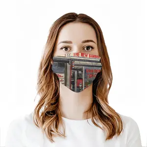 The New Barber Shop New York City Face Mask With 10pcs Filters