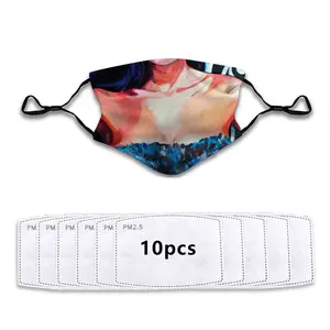 Swimming Costume Face Mask With 10pcs Filters