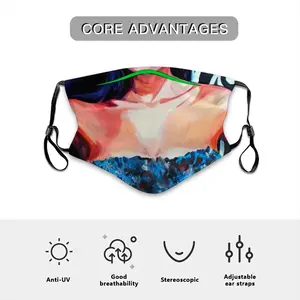 Swimming Costume Face Mask With 10pcs Filters