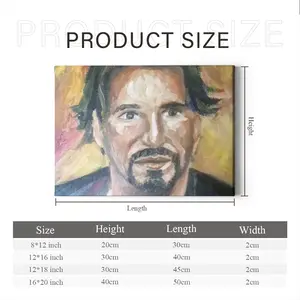 Al Pacino Canvas Decorative Painting (Multi-Size, Transverse)