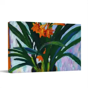 Clivia Canvas Decorative Painting (Multi-Size, Transverse)