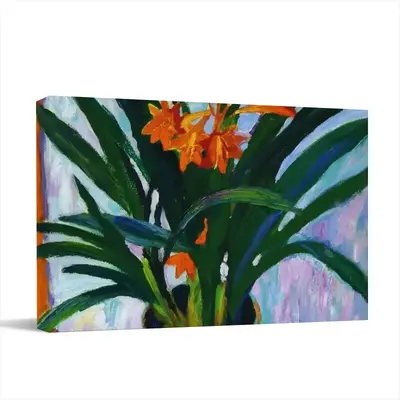 Clivia Canvas Decorative Painting (Multi-Size, Transverse)