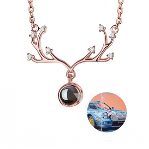 Lancia Stratos Deer Horn Projection Pendant