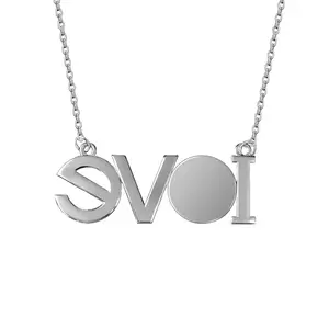 Summer #4 Lovers Pendant Necklace LOVE Letter