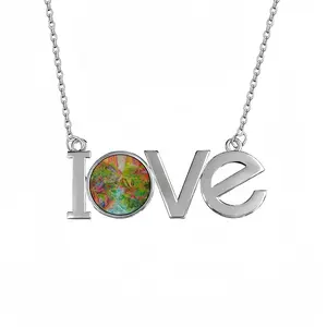 El Dorado Lovers Pendant Necklace LOVE Letter