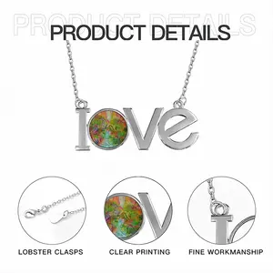 El Dorado Lovers Pendant Necklace LOVE Letter