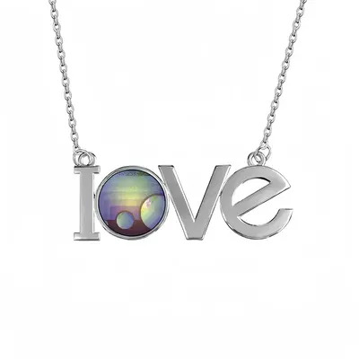 Horizon_Trio Lovers Pendant Necklace LOVE Letter