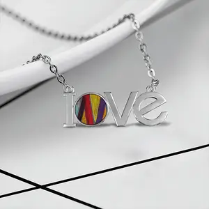 Prelude #13 Lovers Pendant Necklace LOVE Letter