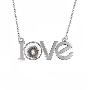 On Paper-Portal #3 Lovers Pendant Necklace LOVE Letter