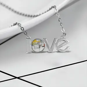 Montana Lovers Pendant Necklace LOVE Letter