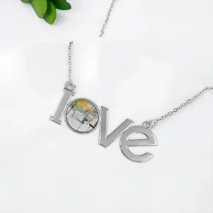 Montana Lovers Pendant Necklace LOVE Letter