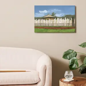 Lonely Structures Canvas Decorative Painting (Multi-Size, Transverse)