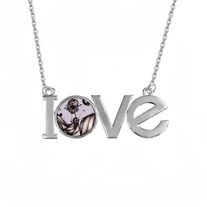 Space 30 - Systems Lovers Pendant Necklace LOVE Letter