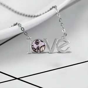 Space 30 - Systems Lovers Pendant Necklace LOVE Letter