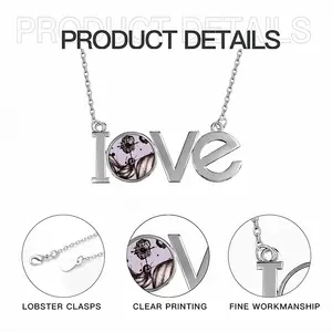 Space 30 - Systems Lovers Pendant Necklace LOVE Letter