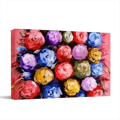 Beautiful Like Roses Canvas Decorative Painting (Multi-Size, Transverse)