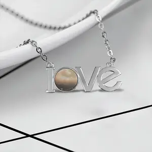 Port Lovers Pendant Necklace LOVE Letter