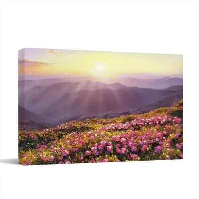 Sunny Evening Canvas Decorative Painting (Multi-Size, Transverse)