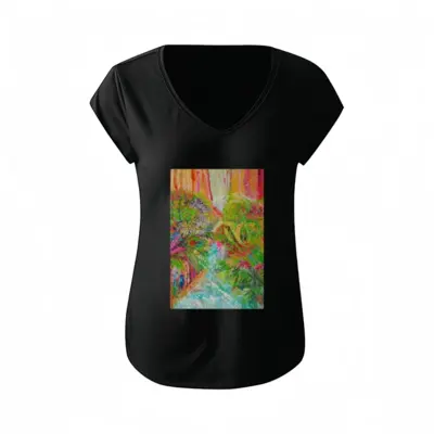 Women El Dorado Short-Sleeved V-neck T-Shirt