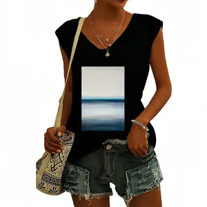 Women Untitled F Short-Sleeved V-neck T-Shirt