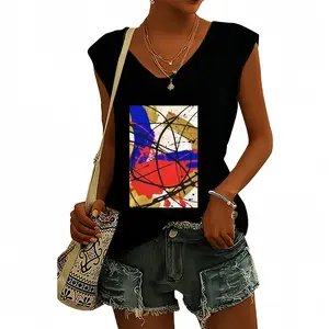 Women Meghan Short-Sleeved V-neck T-Shirt