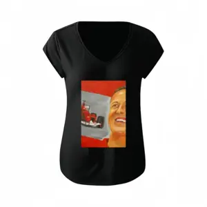 Women Michael Short-Sleeved V-neck T-Shirt