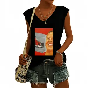 Women Michael Short-Sleeved V-neck T-Shirt