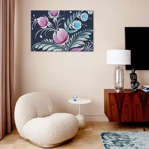 Night Pleasure Canvas Decorative Painting (Multi-Size, Transverse)