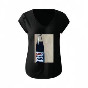 Women Pepsi Short-Sleeved V-neck T-Shirt