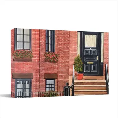 Brooklyn Apartment New York City Canvas Decorative Painting (Multi-Size, Transverse)