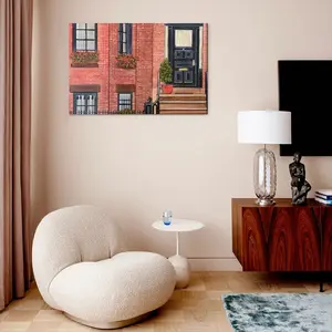 Brooklyn Apartment New York City Canvas Decorative Painting (Multi-Size, Transverse)