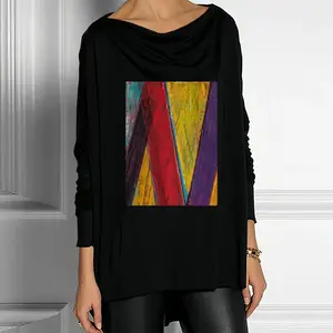 Women Prelude #13 Drop Collar Long Sleeve T-Shirt