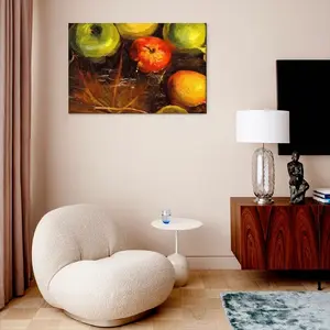 Floating Apples Canvas Decorative Painting (Multi-Size, Transverse)